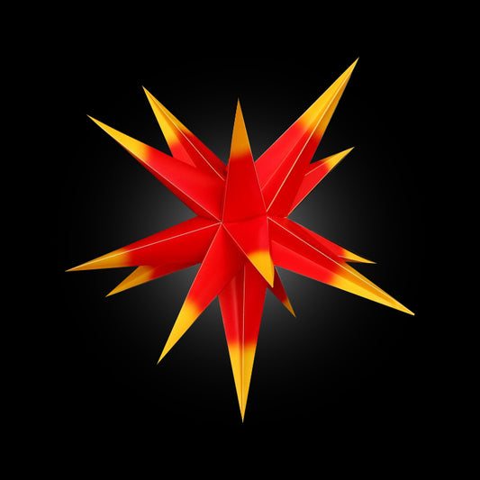 Estrella de Navidad 3D para colgar en árboles - 45 cm Multi Color