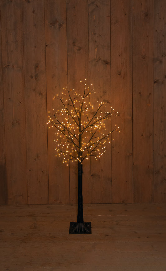 Roble negro de 120CM con 360 LED