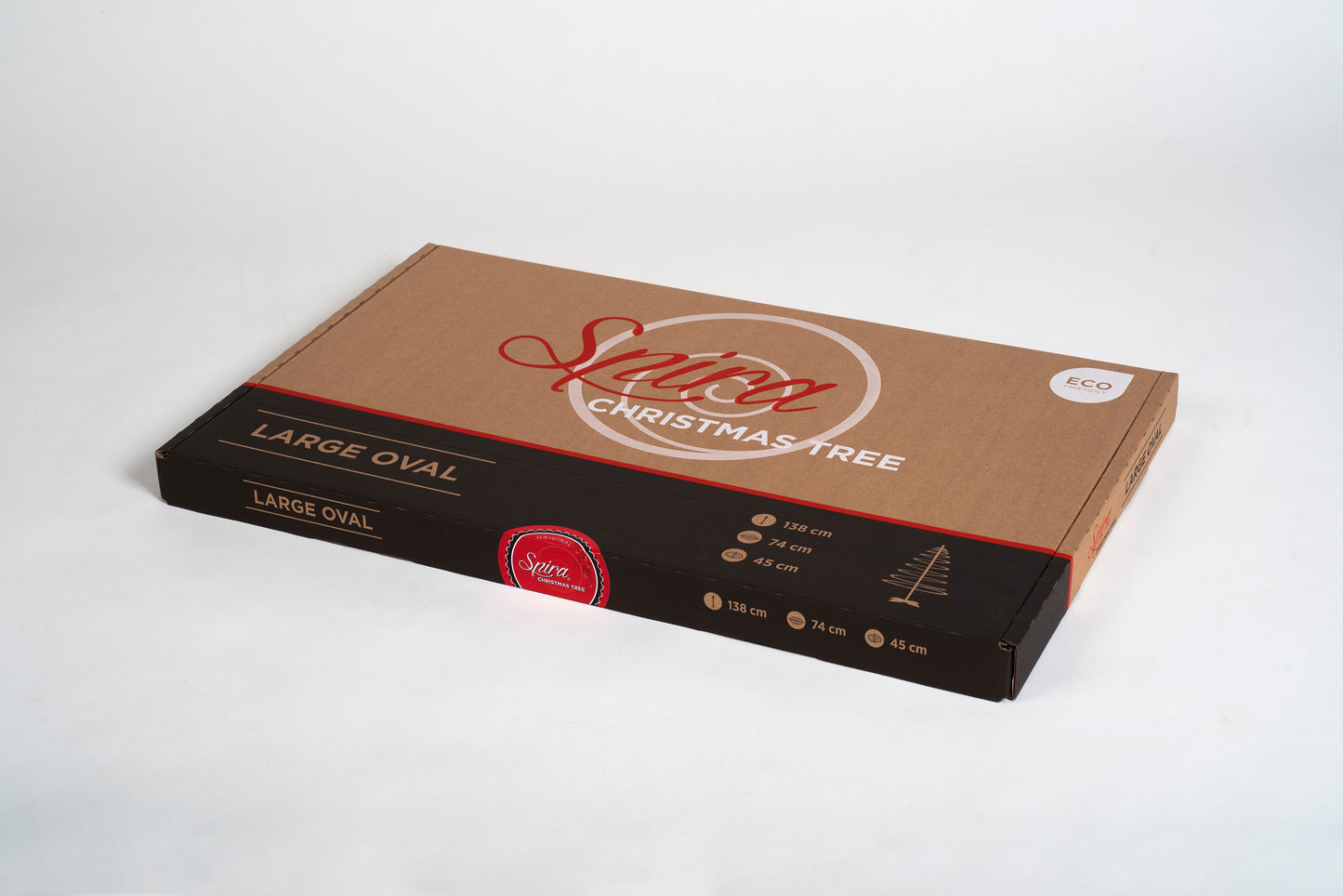 Espíritu grande ovalado