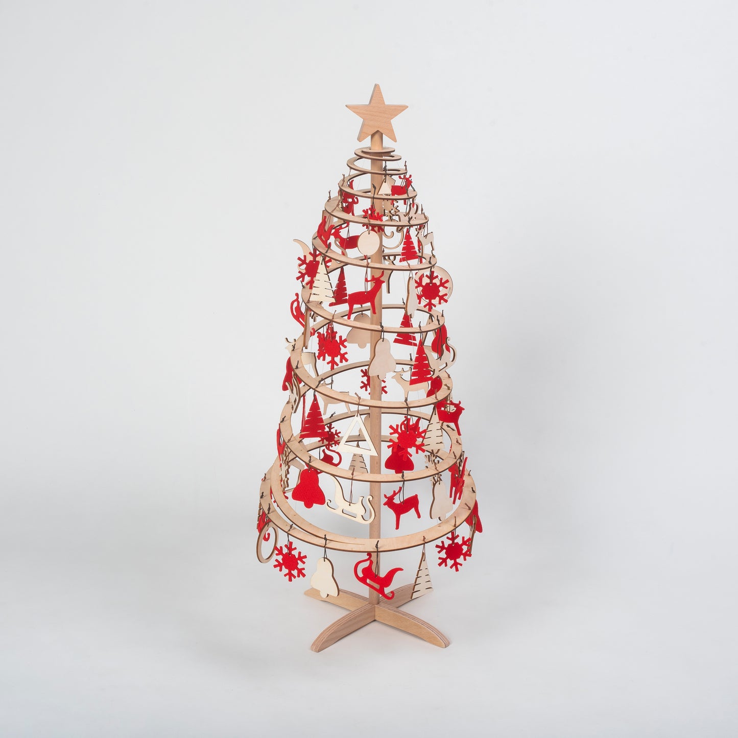 Small oval mix decoration set - Santa's Light Shop