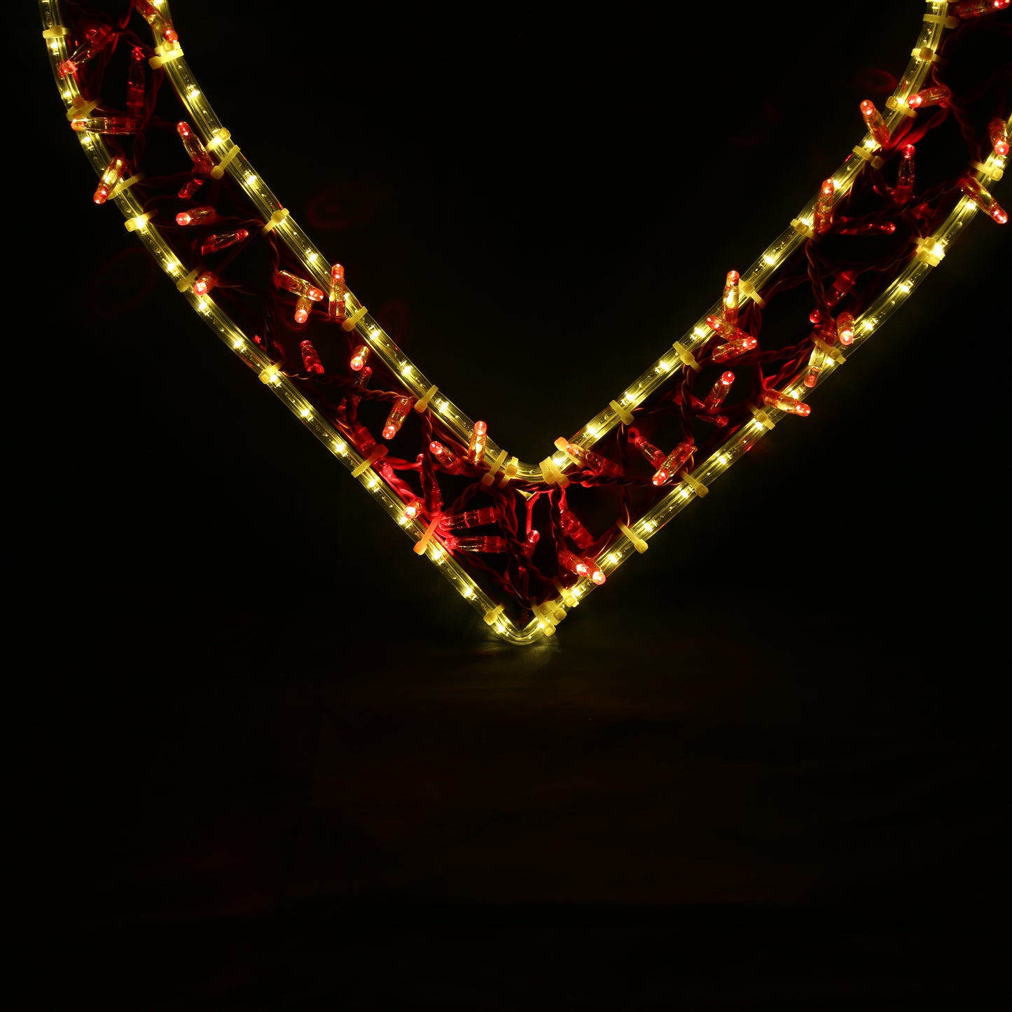 Corazón LED - Motivo de luz navideña