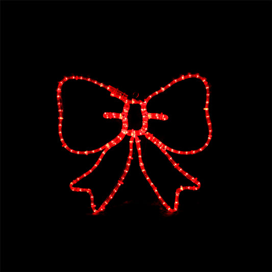 Bow Red - 55x50 - LED de iluminación navideña al aire libre