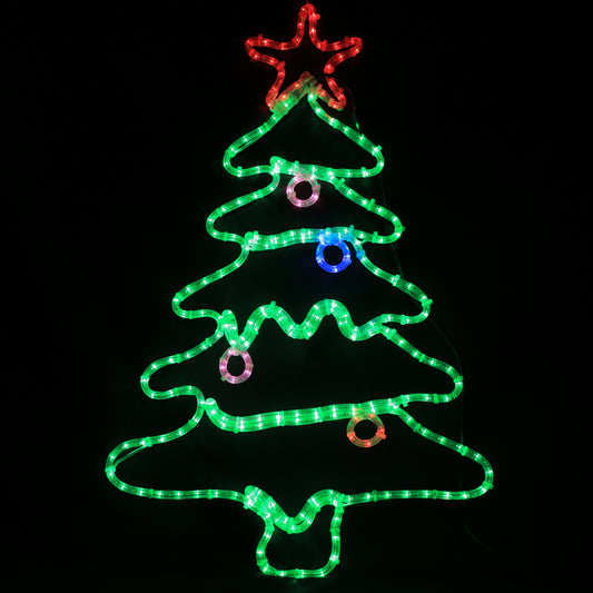 Luz de Navidad - Árbol de Navidad LED - 57x90cm